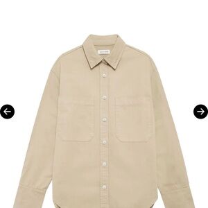 Anine Bing Dante Button-Up Shirt